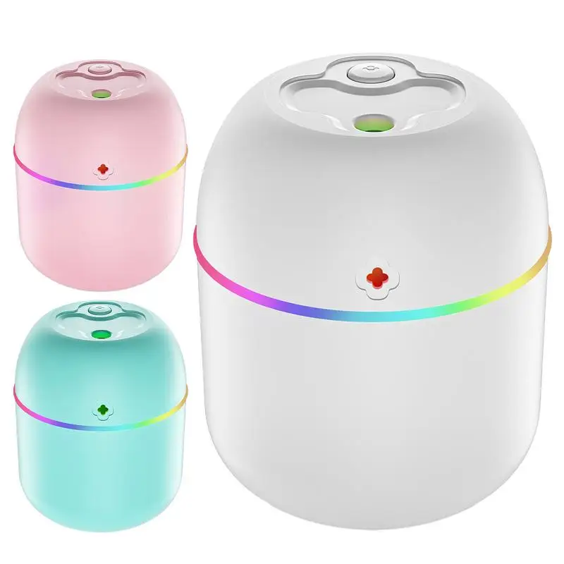 

Tabletop Humidifier 220ml Personal Travel Humidifier Air Diffuser USB Personal Desktop Humidifier With Two Spray Modes Cool Mist