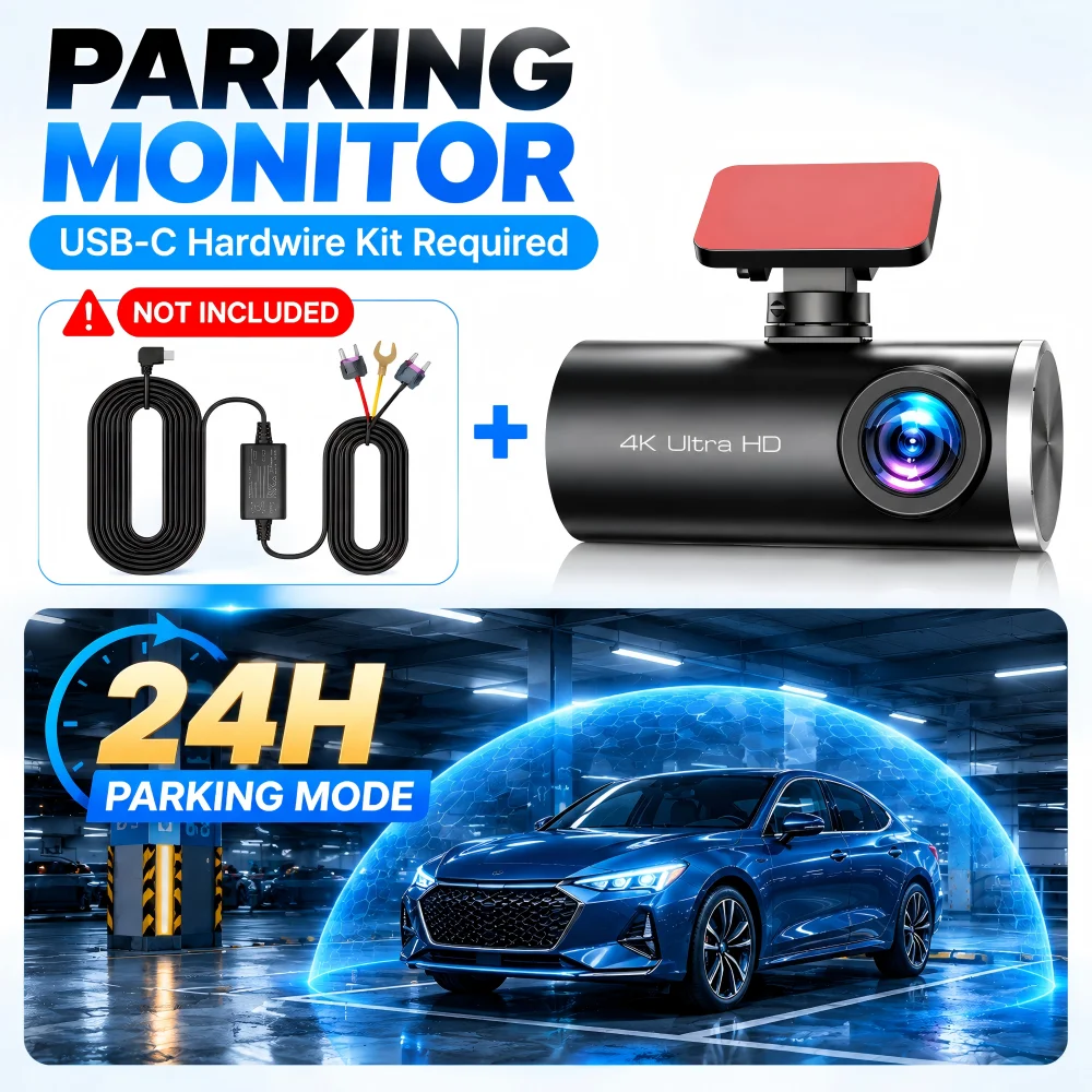 4K видеорегистратор с двумя ка – обзор и цена Dual Dash Cam With Gps Wifi