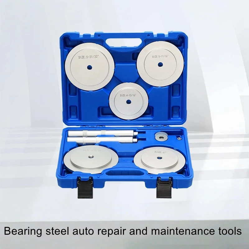 

9-Piece Truck Wheel Hub Seal Installation Tool Set High-Density Bearing Steel Automotive Repair Tool