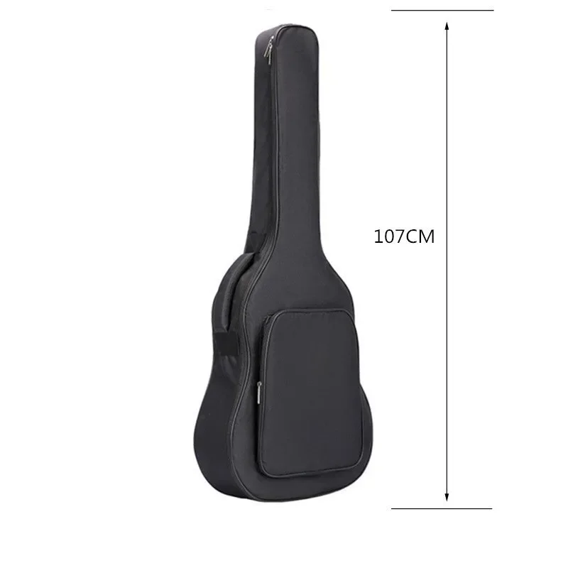 Funda impermeable de tela Oxford 600D para guitarra, mochila acolchada de doble hombro, 21-41 pulgadas, bolsa de transporte para instrumento Musical