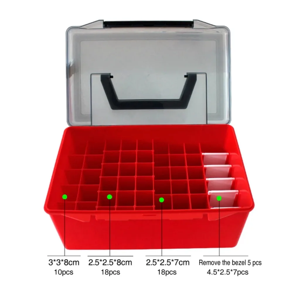 Fishing Storage Boxes Minnow Squid Jig Hard Bait Container Lure Tool Storage Case Fishing Tackle Sea Egi Box Plastic Organizer