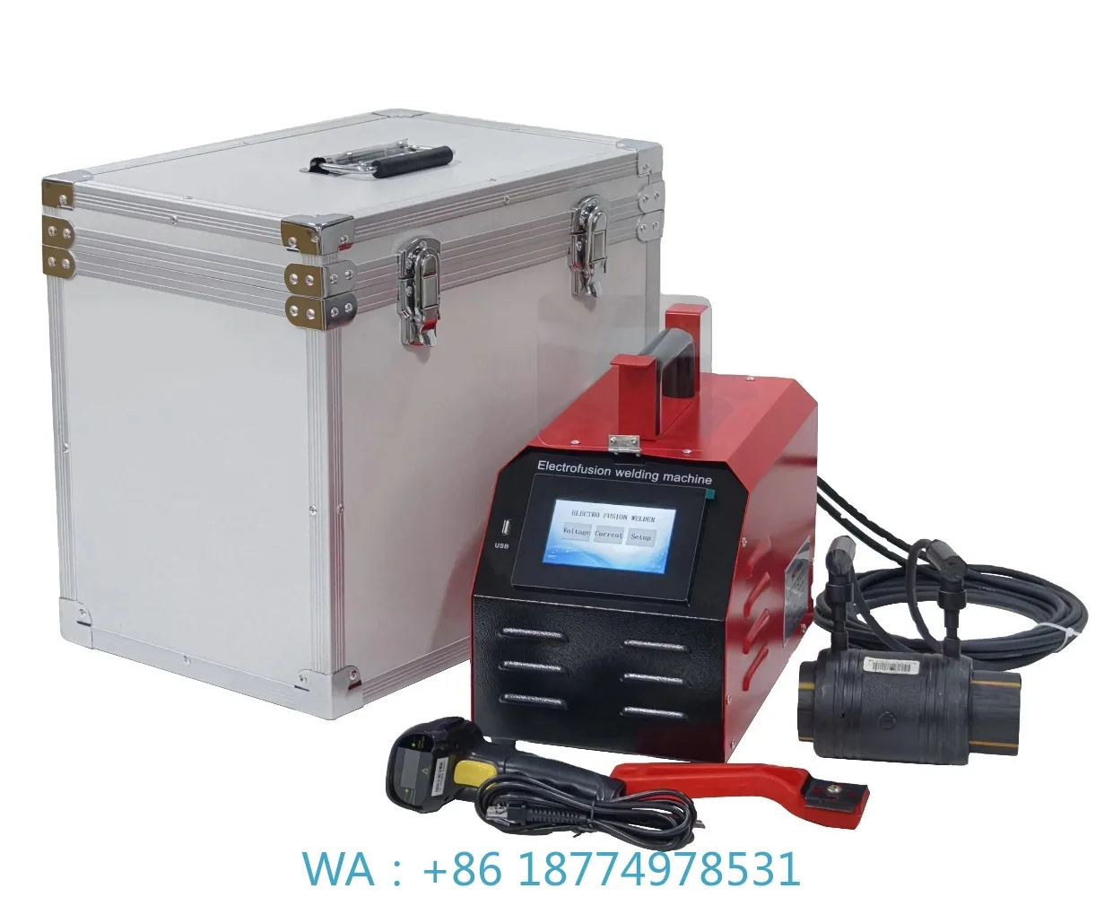 1. Electrofusion Welding Accessory Automatic Operation For 20‑400mm HDPE GAS Pipe Fittings Splice Treatment