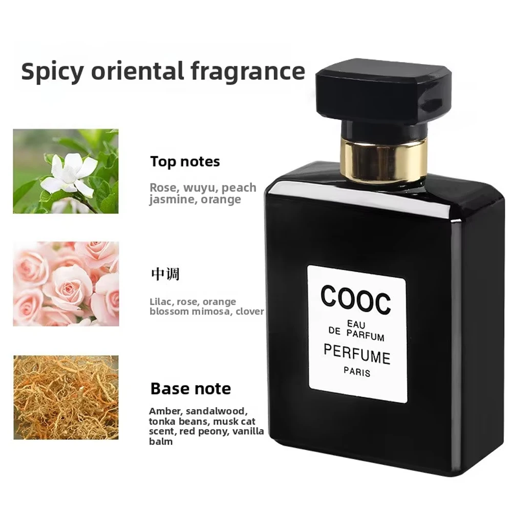 50ml Miss Cooc Ladies Perfume Ladies Lasting Fragrance Light Fragrance Dating Charm Allure Unisex Festival Perfume