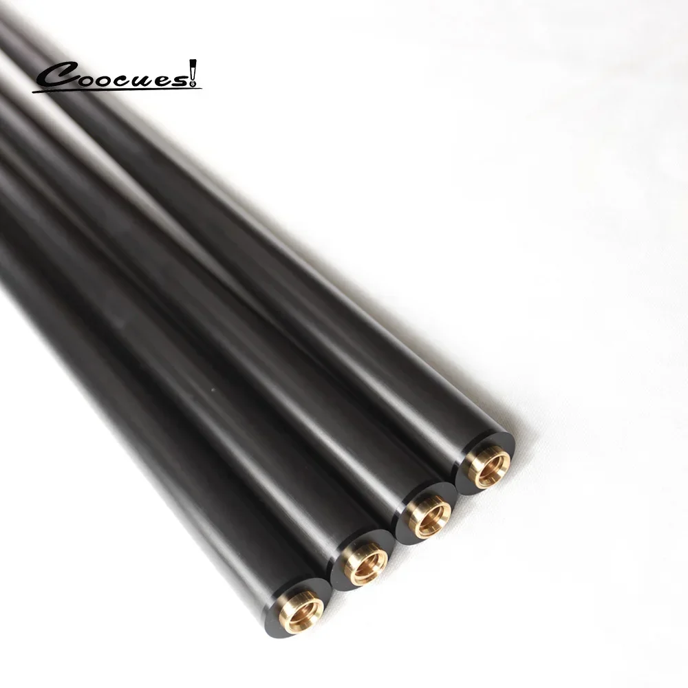 Carbon Fiber Shaft with foam Black Technology Low Deflection Pool Cue Front Part for Billiard Play/Break/Snooker Cue Shaft