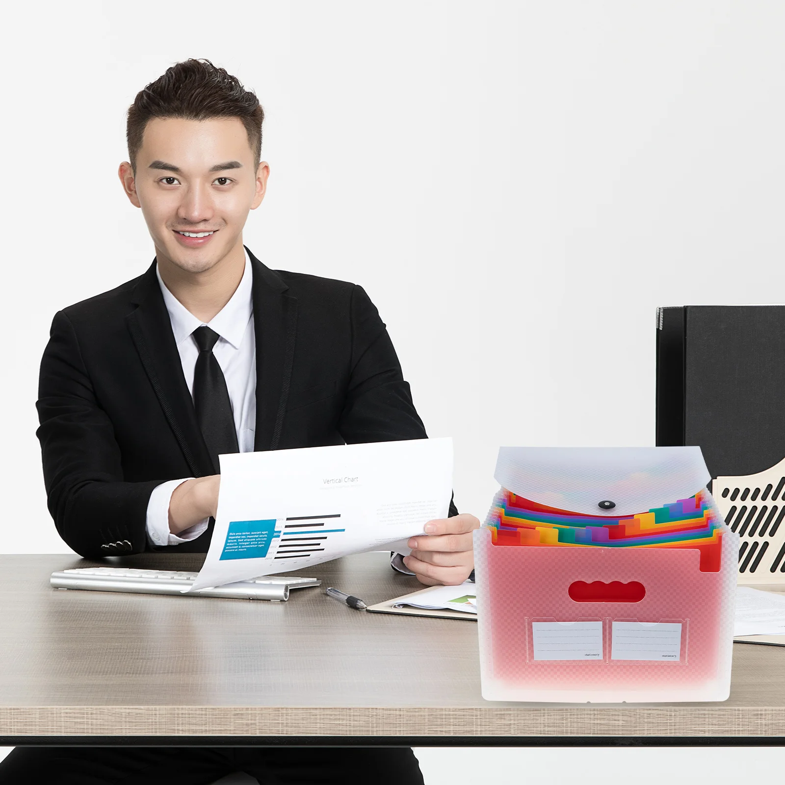 Папка для файлов с сетчатым узором, размер А4, расширяющийся органайзер для документов, квитанций, визитных карточек, портативная папка для файлов