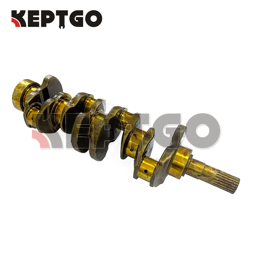 V3300 Crankshaft For Kubota V3300T V3300-DI V3300 Engine Skid Loader Parts