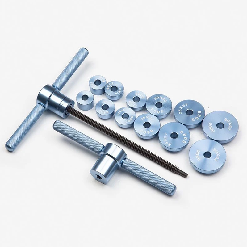 Universal Bicycle Bearing Static Installation Press-In Tool Soft Tail Pivot Hub Bearing Tower Base Center Shaft Combination