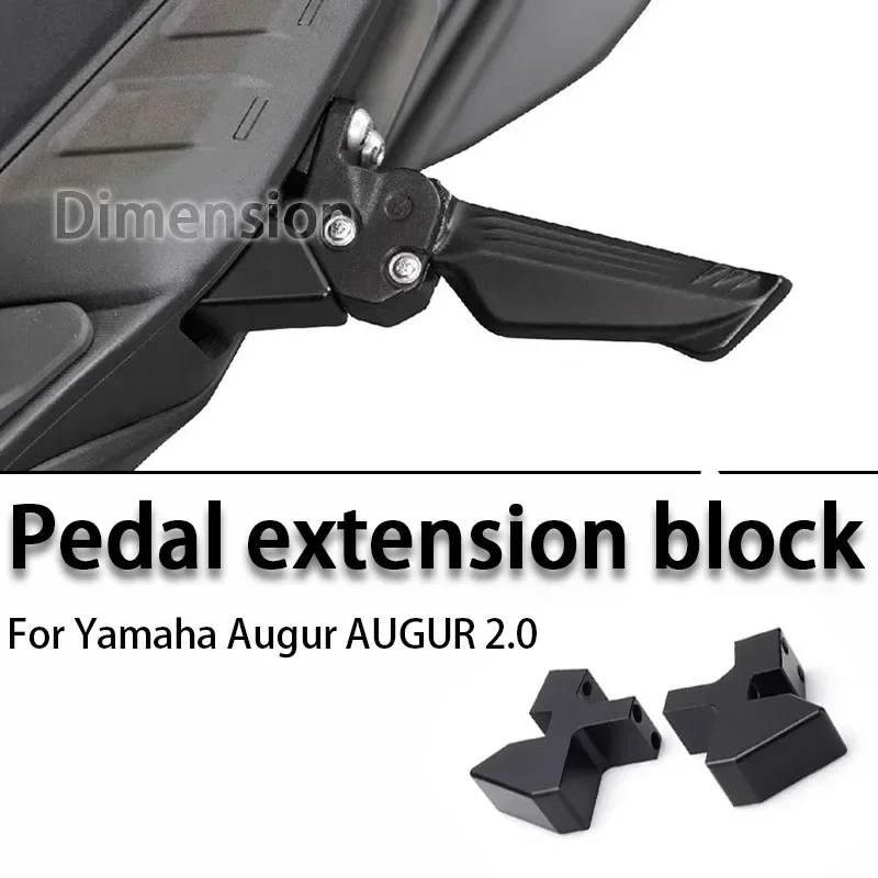 For YAMAHA AUGUR Augur 2.0 Motorcycle Accessories Passenger Footrest Extend Foot Pegs Lowering Footpeg Lower Connector