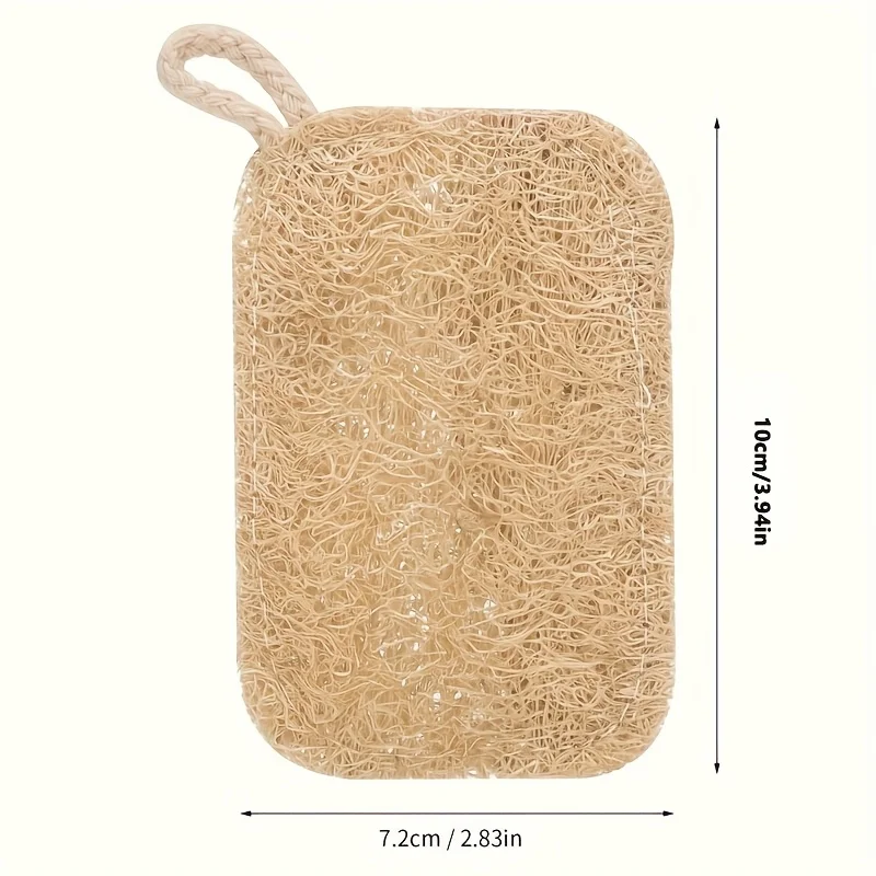 3/6 قطع - قماش تنظيف الجسم والظهر السميك بطبقة مزدوجة ناعمة لتنظيف الجسم والظهر، فرشاة حمام لتنظيف الرغوة العميقة للحمام