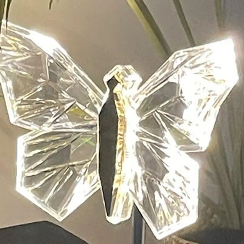 581E Butterfly Night Light Creative Bedside Light Light Light Acrylic Textura