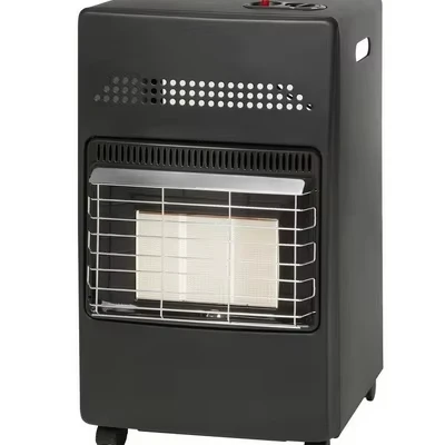 CE ODS Certified 4.2kw Infrared Gas Heater KF-002A - Portable Caster for Bedroom Bathroom Living Room and Outdoor Fast Heating