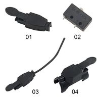 Durable Welded Welding Accessories Plastic Torch Switch Switch Trigger for TIG Argon Arc Welding Switch Trigger Shell