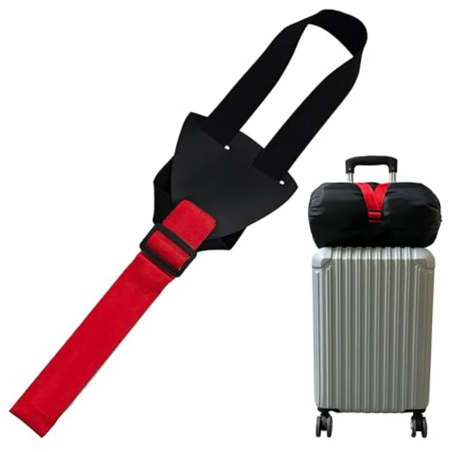 Luggage Straps - Heavy Duty Suitcase Strap, Luggage Belt Adjustable Travel Luggage Strap for Suitcases Briefcase and Travel Bag