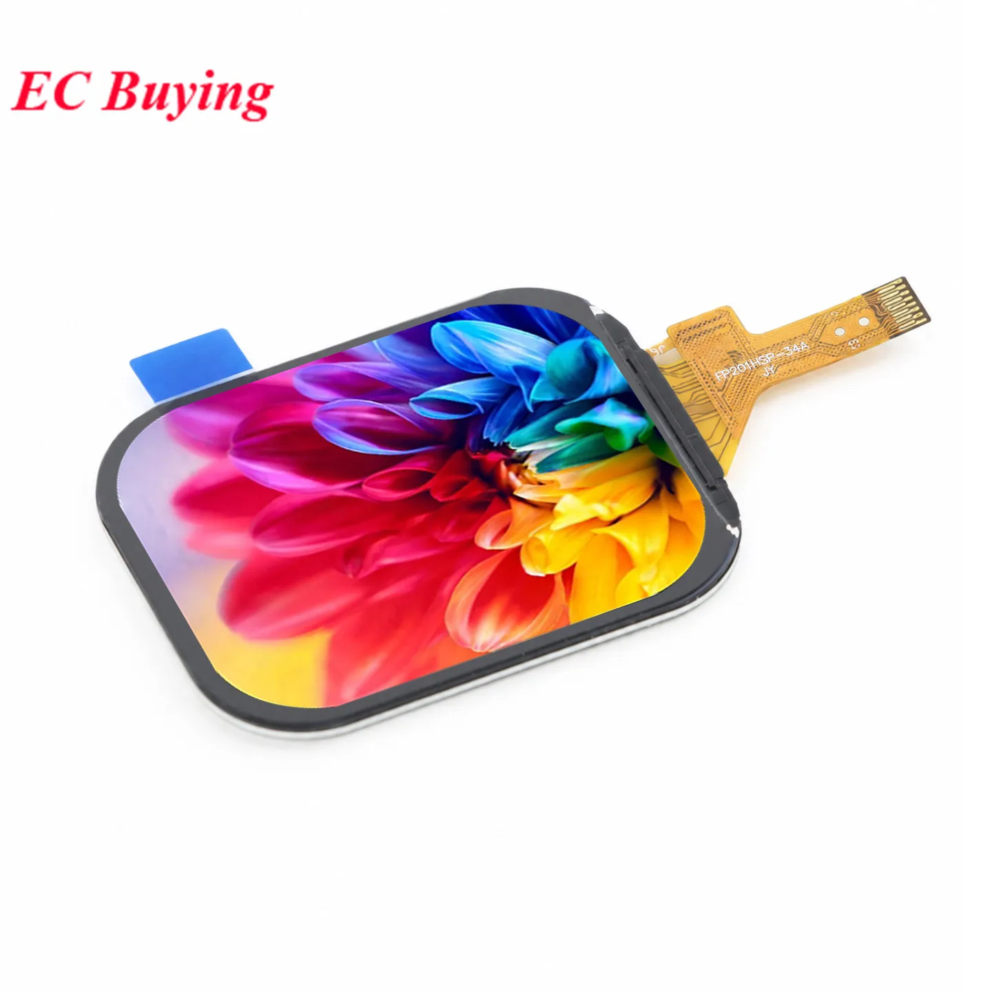 2.01 inch HD IPS TFT LCD Display Module 2.01'' Colorful Screen 240x296 ST7789P3 Driver 4-SPI Serial Interface Full View 15Pin