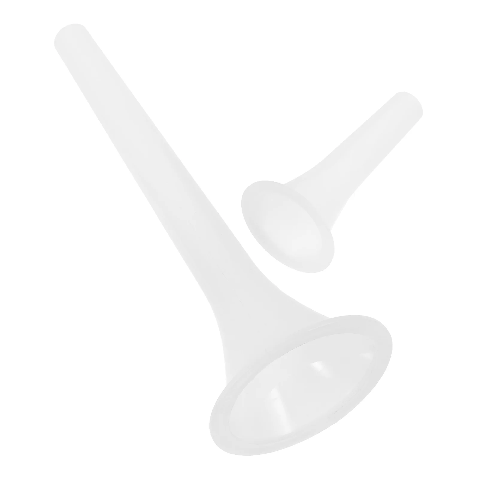

2pcs Plastic Manual Stuffing Tool Kitchen Part Meat Stuffer Funnel Filling Tube Professional Meat Filler Tube Useful