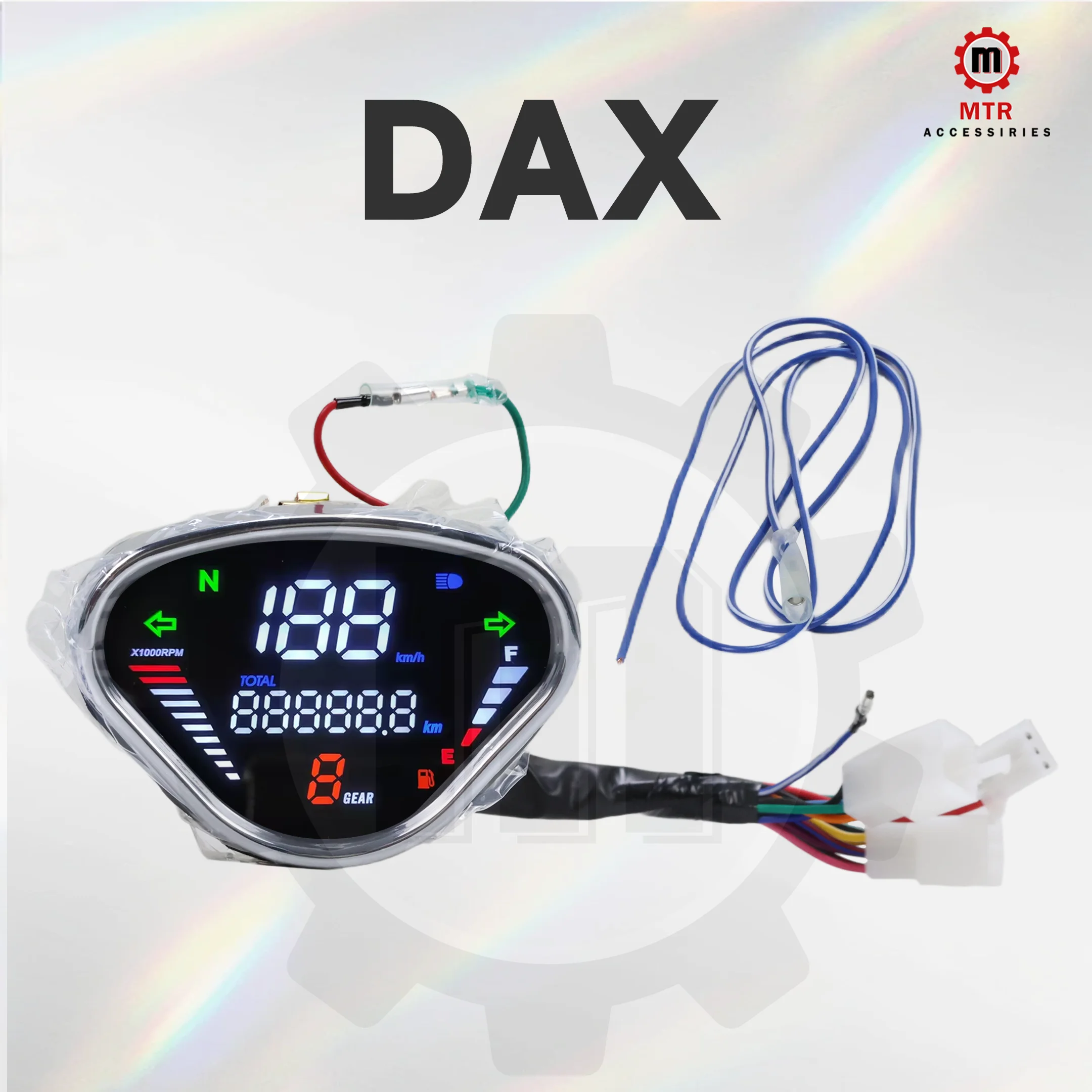 DAX LED Speedo CT70 ST70 Odometer Mileage Meter DAX CT70 ST70 Speedometer Parts Motorcycles Accessories for DAX Bike