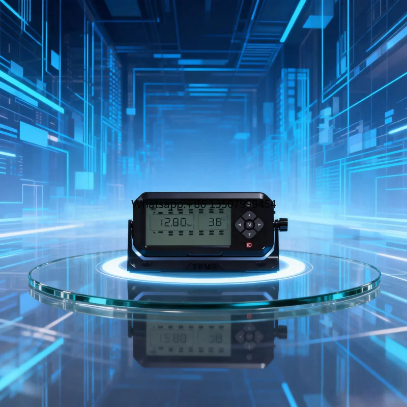Chinese Factory Wholesale Digital Wireless Real Time Tire Pressure Monitoring System Semi Truck TPMS With 2 to 38 Sensors