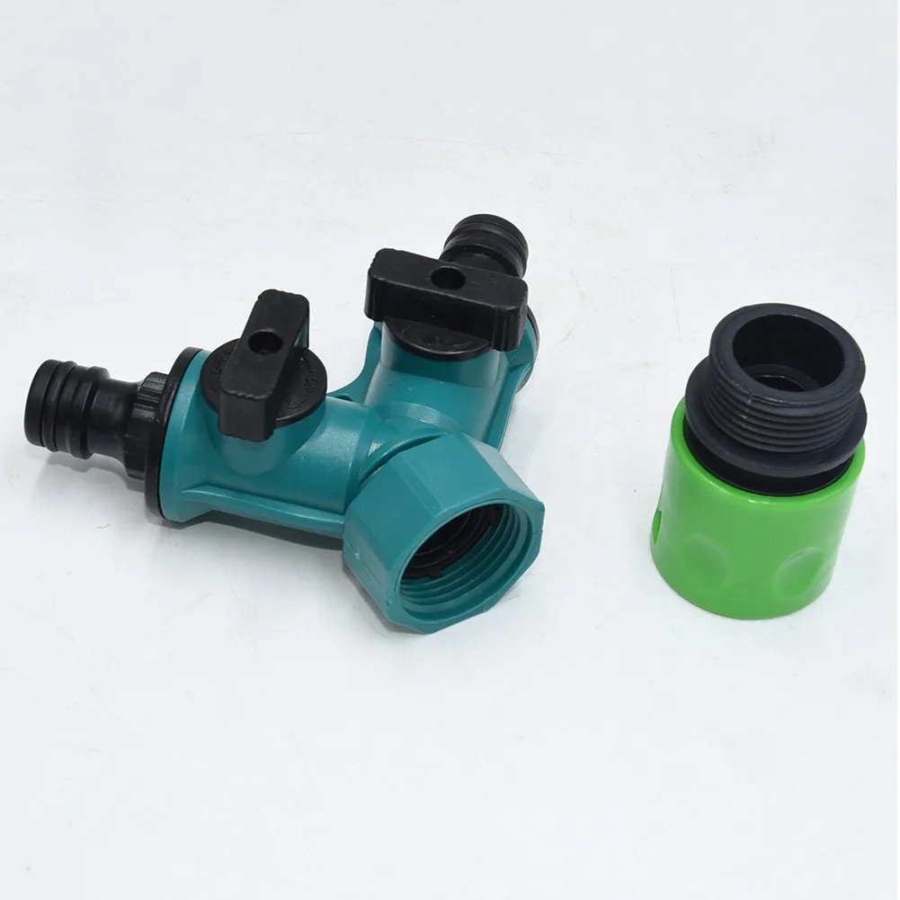 Gadget Quick Connector Garden Pipe Plastic Water Accessory Elements Hose Irrigation Splitter Tool Brand New Parts