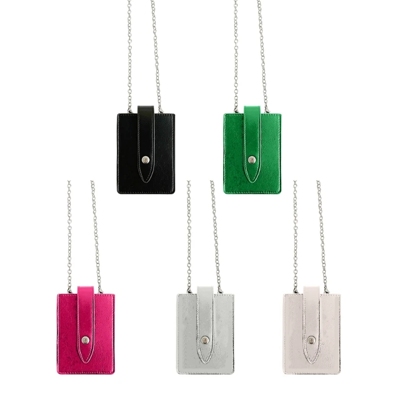 Dames verticale schoudertas Koreaanse stijl Crossbody tas Ketentas Leren Bag Portemonnee voor dagelijks reizen