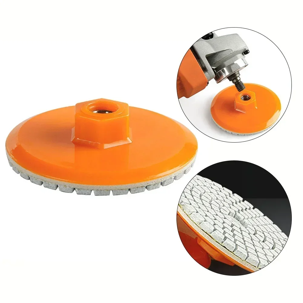 1Pcs 80mm 3 Inch Polishing Pad Wet Dry Buff Disc Abrasive For Sanding Marble Granite Concrete Grinding Countertop Stone
