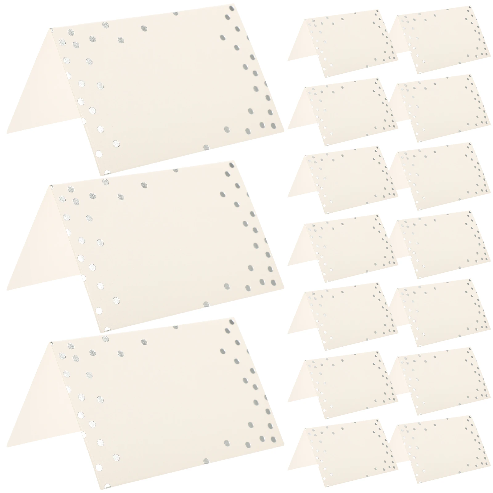 

50pcs Seating Place For Weddings Seating Place Smooth Surface Safe Name Cards Wedding Name Cards Use