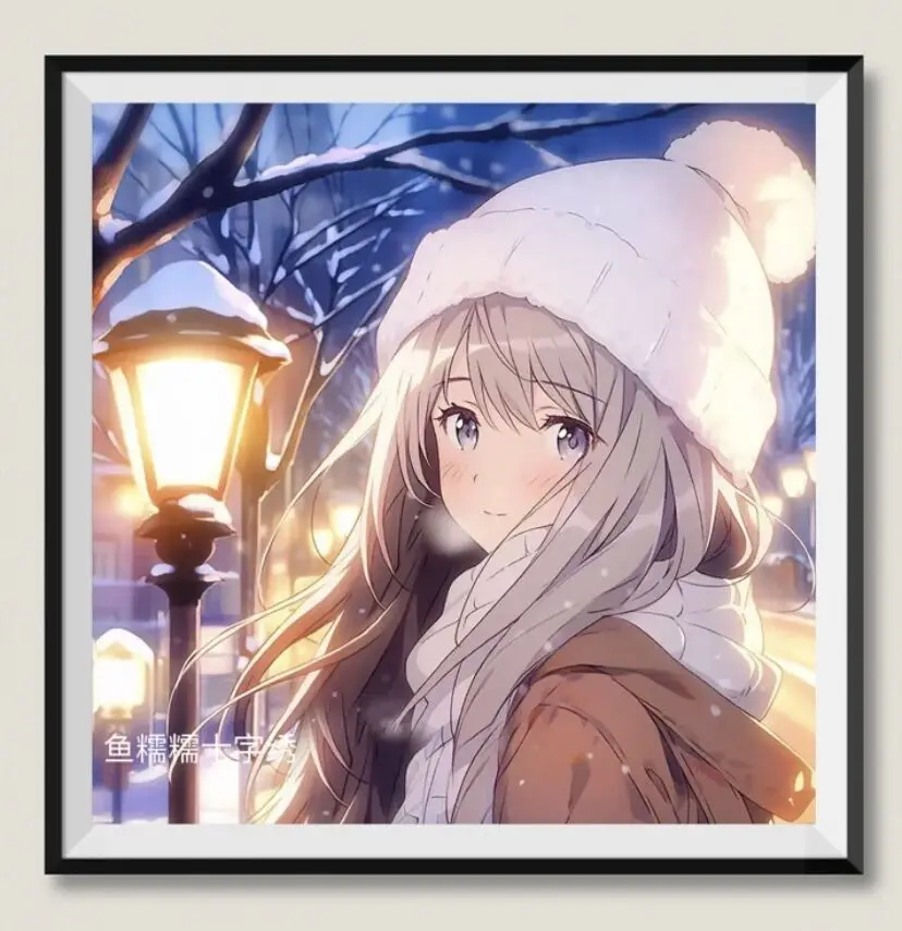 

Набор для вышивки девочкой в китайском стиле, 9 карат, 60 х60 см