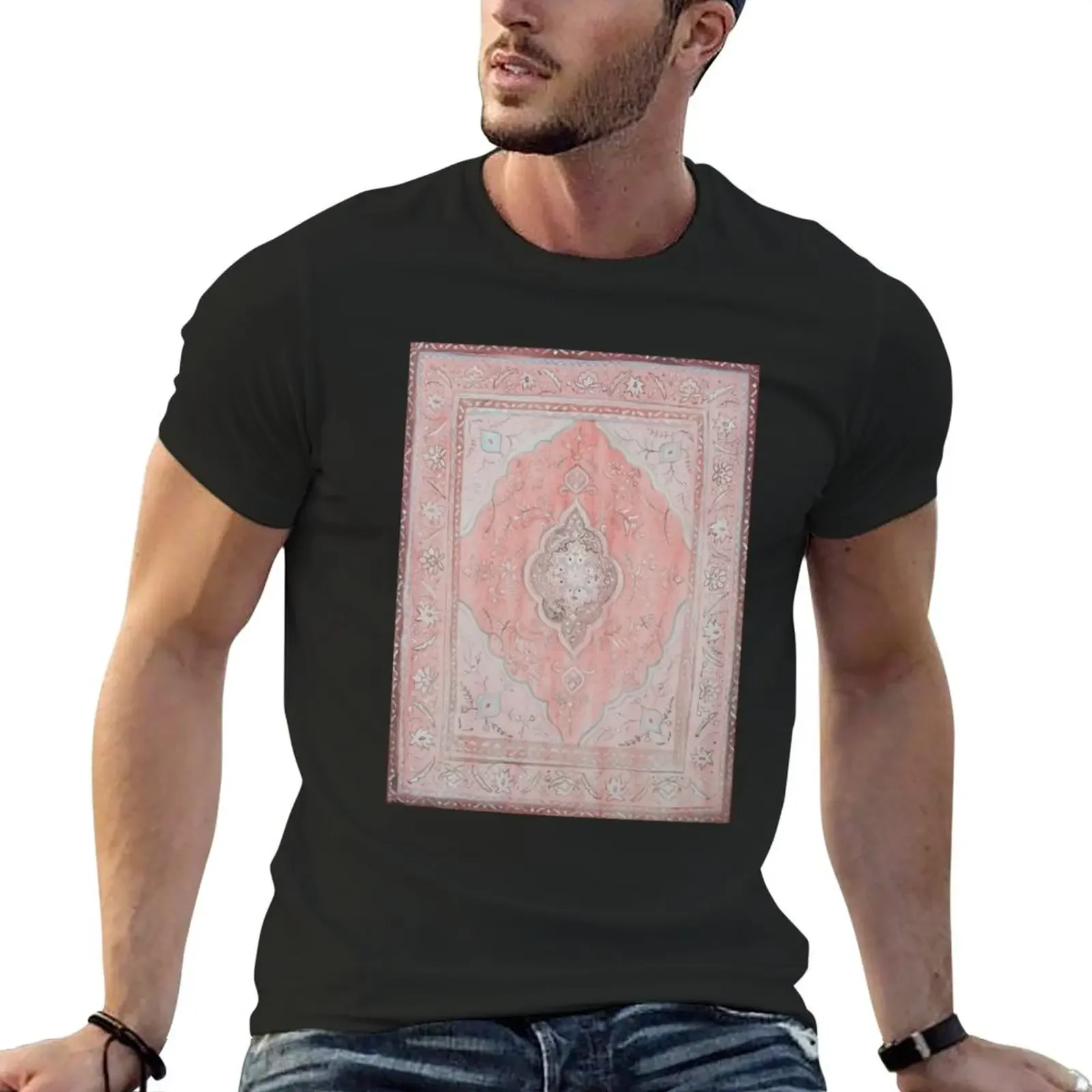 

Magical moroccan Carpet T-Shirt man clothes for a boy oversizeds plain shirts men