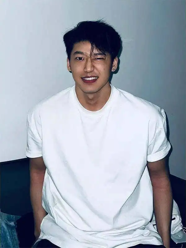 

White Cotton ort Sve T-irt Men's Summer Slim Fit f Sve Inner Wear Small Collar Spor Haome Casual Sle