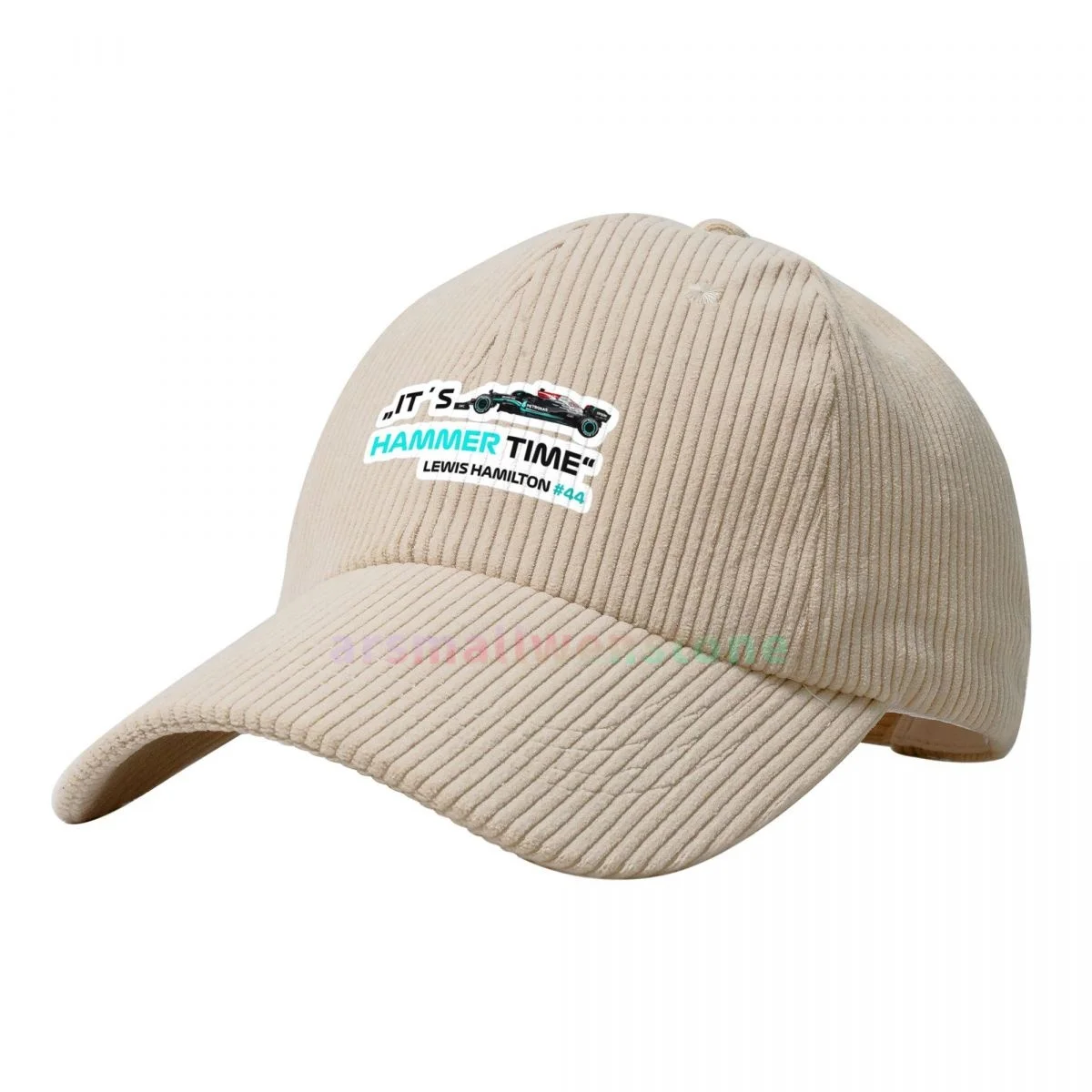 It's Hammer Time #44 Lewis Hamilton Corduroy Baseball Cap New Cotton Solid Color Sunhat Sport Snapback Caps Autumn Warm