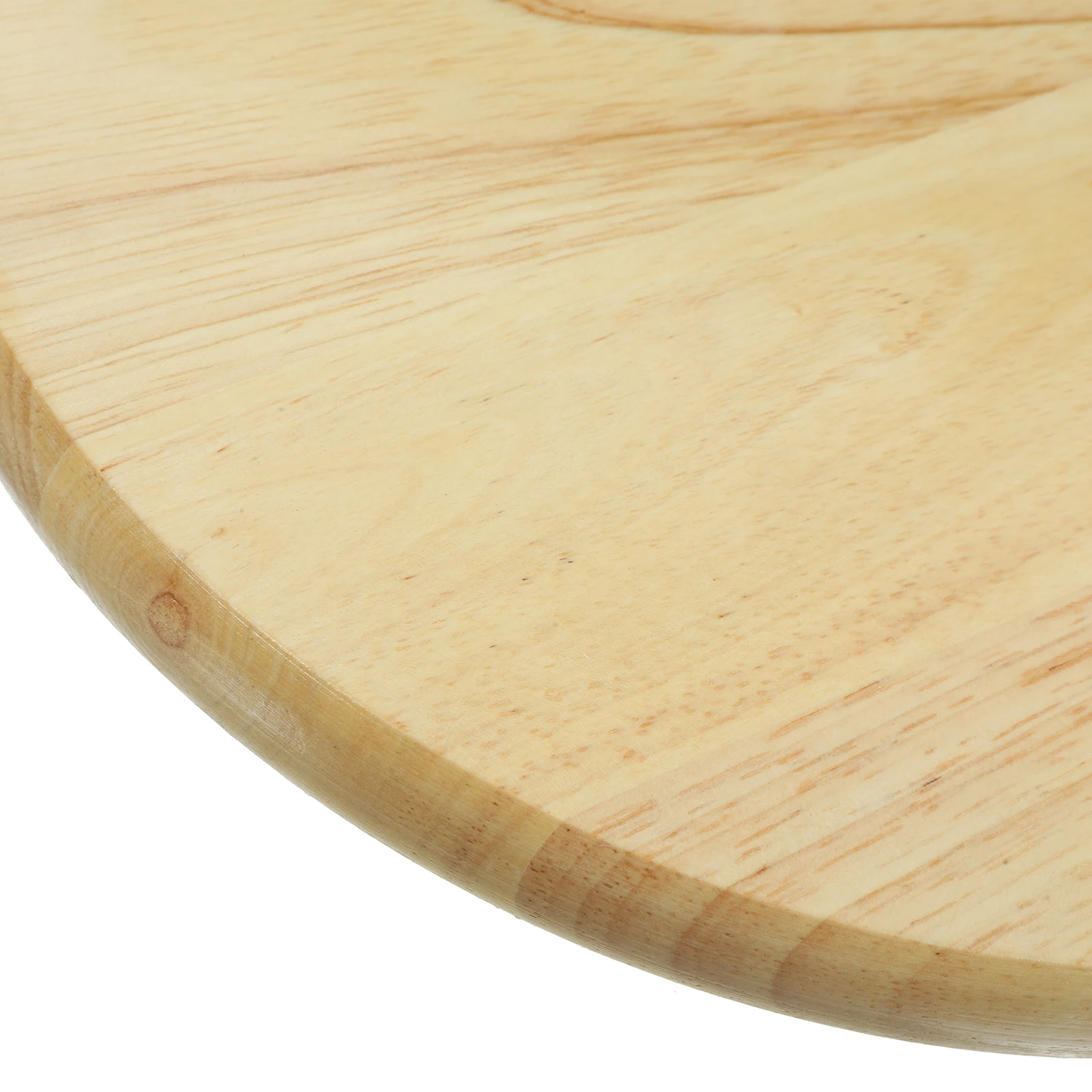 

Round Stool Wooden Seat Replacement for Bar Chair Canteen Seats Home Kitchen Restaurant Smooth Texture