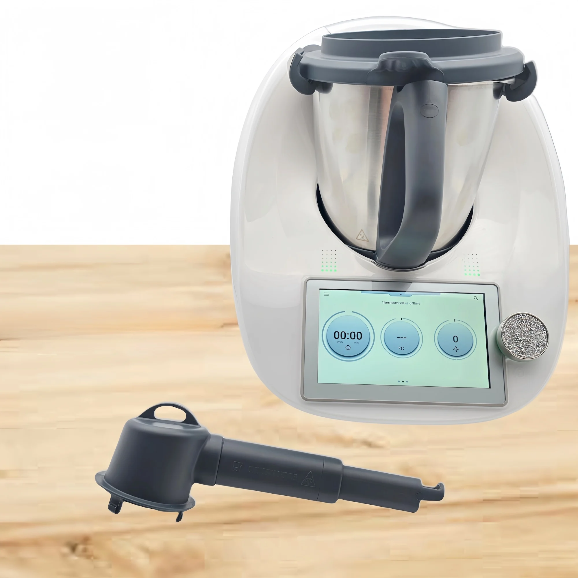 Steam Diverter for Thermomix TM5 TM6 TM31 TM21, Kitchen Wall Cabinets Protection Steam Deflector Can be extended by 61 mm for us image 2