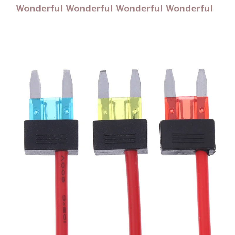 قاعدة فيوز السيارة إضافة A-Line TAP محول Mini ATM APM Blade MINI، 12V، سعة تحميل 10A، 15A، 20A #3