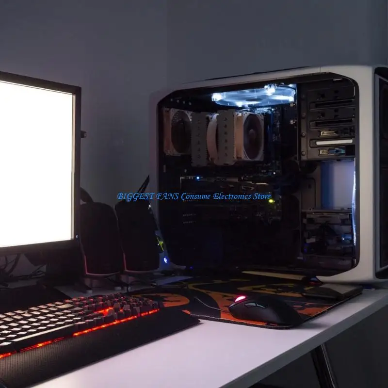 

Простая установка, моющийся пылезащитный чехол для компьютерного вентилятора, охлаждающий вентилятор, защитный чехол, пластина