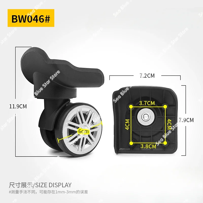 Luggage, Roller Roller Replacement Password Luggage Roller, Leather Case Wheel Accessories Universal Wheel Mute