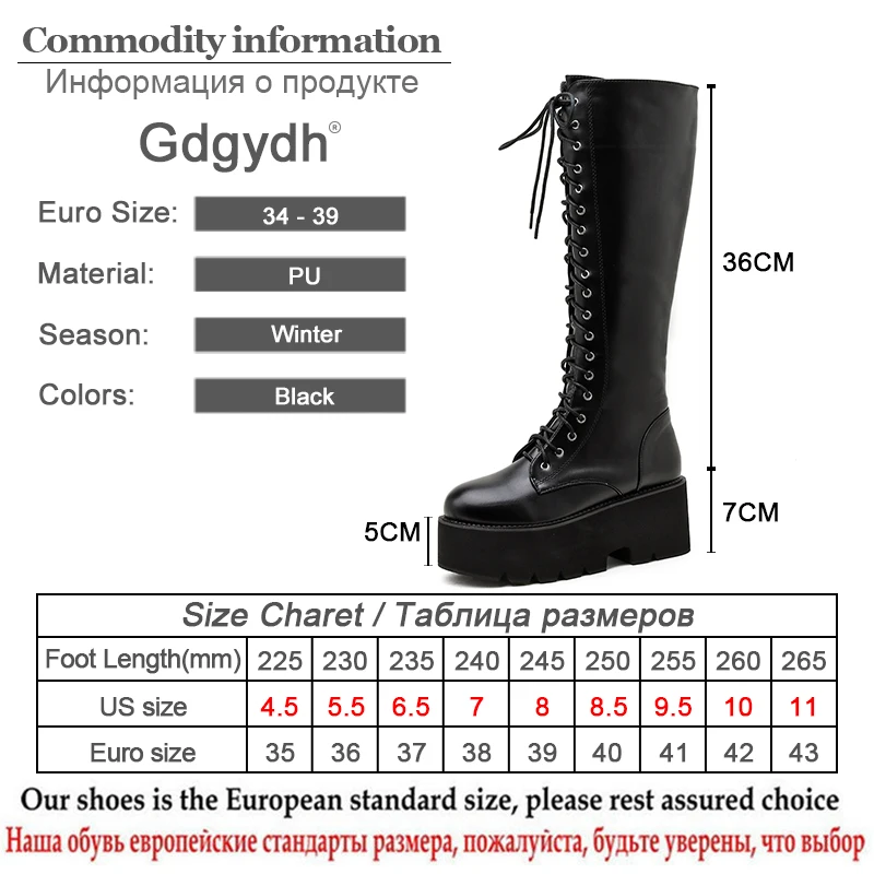 Gdgydh Trendy Cool Autumn Winter Motorcycle Boots Women Footwear Grunge Shoes Chunky Heels Metal Chain Gothmakeup Thick Bottom