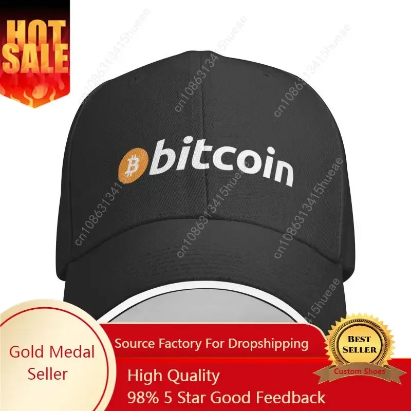 

Personalized Bitcoin The Original Baseball Cap Sun Protection Women Men's Adjustable BTC Crypto Coins Dad Hat Autumn