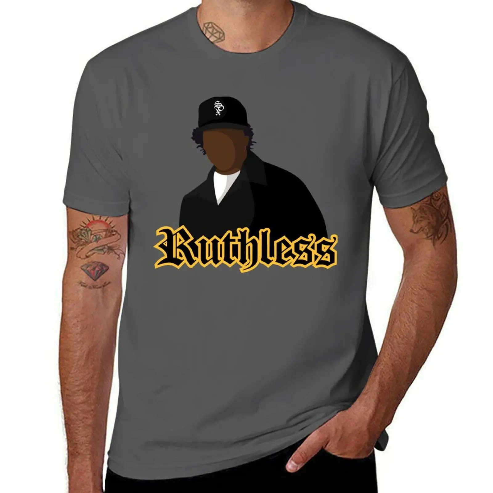 

Eazy E Ruthless Art T-Shirt t shirt man casual man t shirts cotton cotton t shirt pack T-Shirt