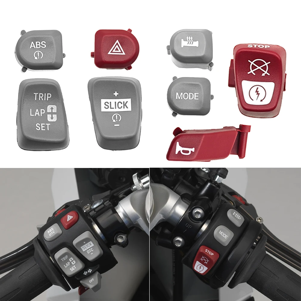 

for BMW S1000RR S 1000RR S 1000 RR 2008 - 2016 2017 2018 Motorcycle Left right Switch Button Cover Plastic Accessories