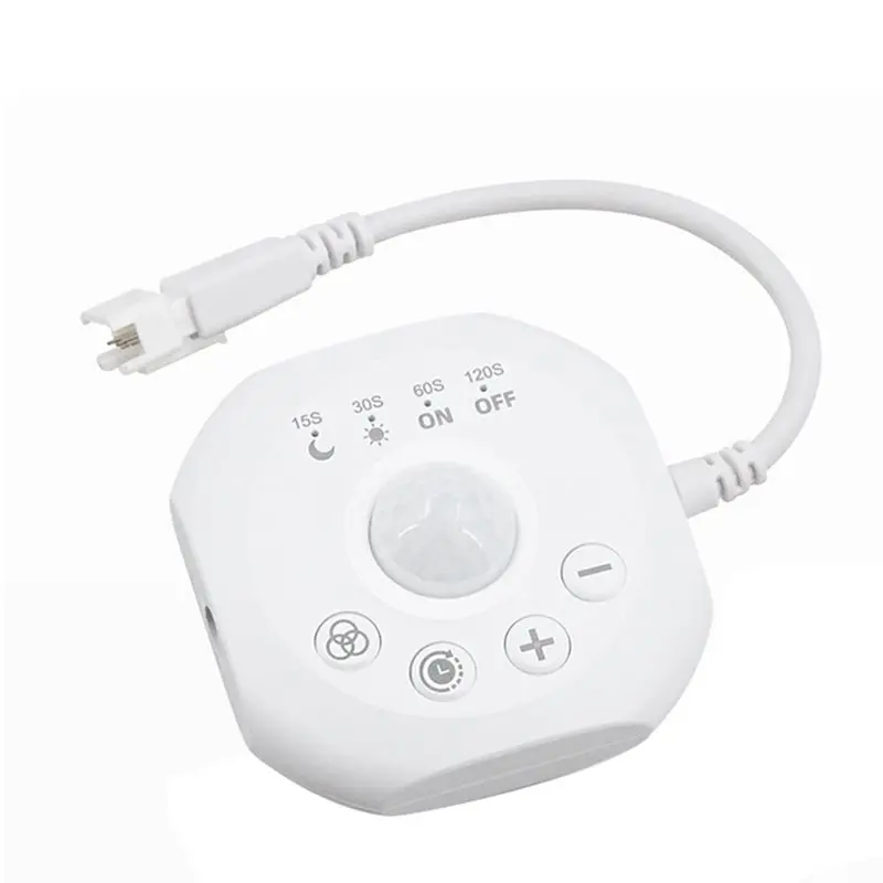 PIR Motion Sensor LED Strip Controller For Running Water Flowing LED Strip Horse Racing Light Dimmable Timer Control DC5-24V-Y41