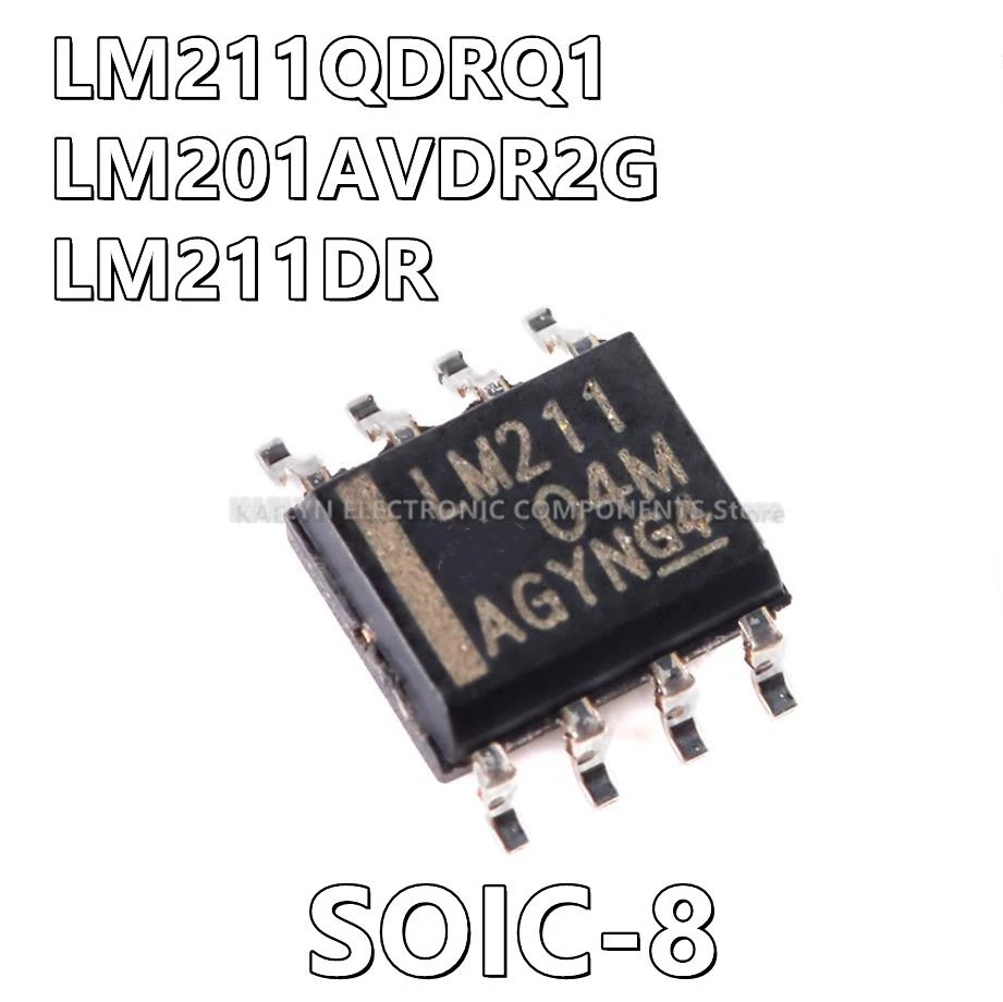 20Pcs/lot LM211QDRQ1 LM201AVDR2G 201AV LM211DR LM211 8-SOIC