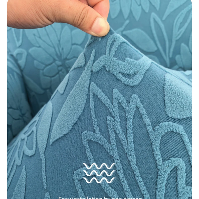 Sofa Cover Lounge Chair Cover High Elastic Soft Jacquard Club Bar Chair Cover Home Bar Hotel Office Armchair Protector Case