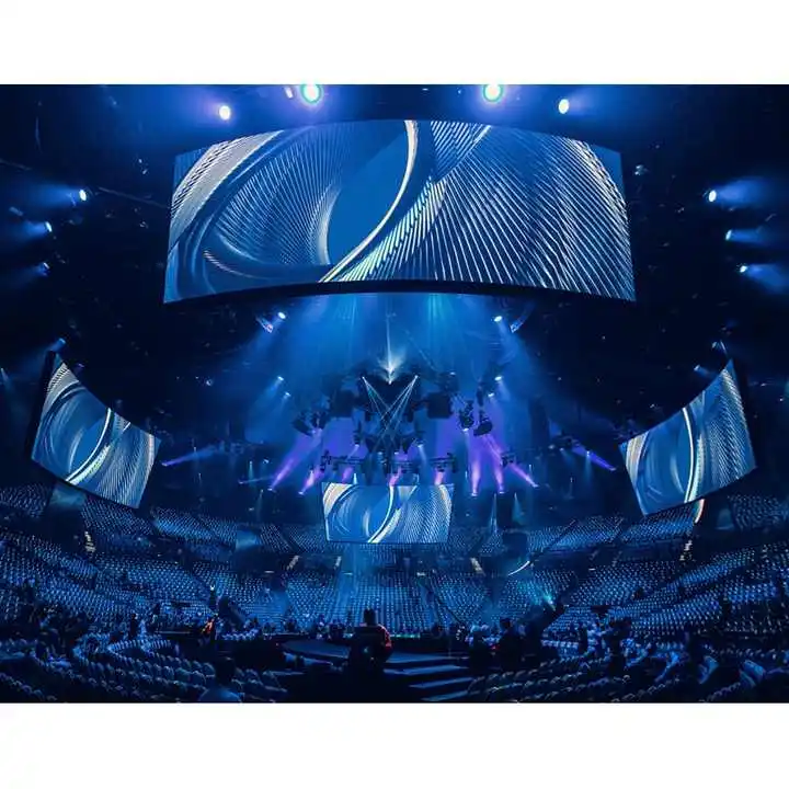 Indoor & Outdoor Event Rental P4.81 LED Display Set Stage Backdrop Video Wall Panel for Concerts High Resolution LED Screen