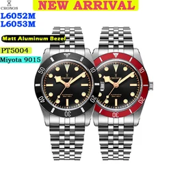 Cronos Luxury Men Watch 39mm Diver BB54 Vintage Automatic Wristwatches Female End Links Sapphire 20 Bar L6052M