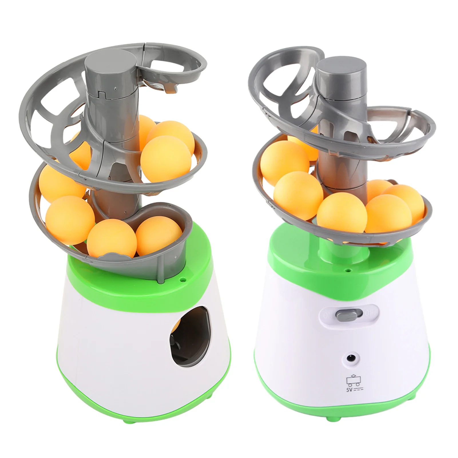 Portable ABS Table Tennis Trainer Ping Pong Ball Automatic Launcher Training Machine Children Entertainment Toy
