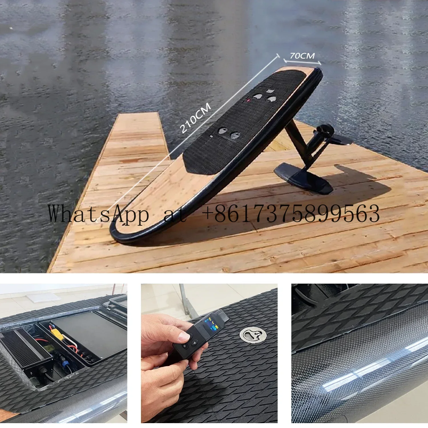 Customized Efoil  Surfboard Powered Surfboard Hydrofoil  Full Carbon Foil Board