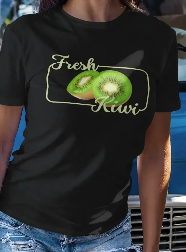 Kiwi FruiT T Shirt Tropical Fruits of Hawaii Stand Exotic New Zealand Farmers MarkeT