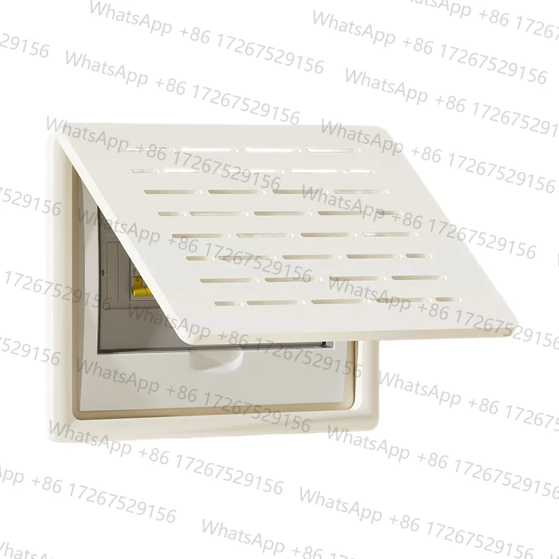 Flip Top Decorative Cover For Electric Meter And Network Cable Box Hole-Free Wall Art Panel 35x25cm For Home Office
