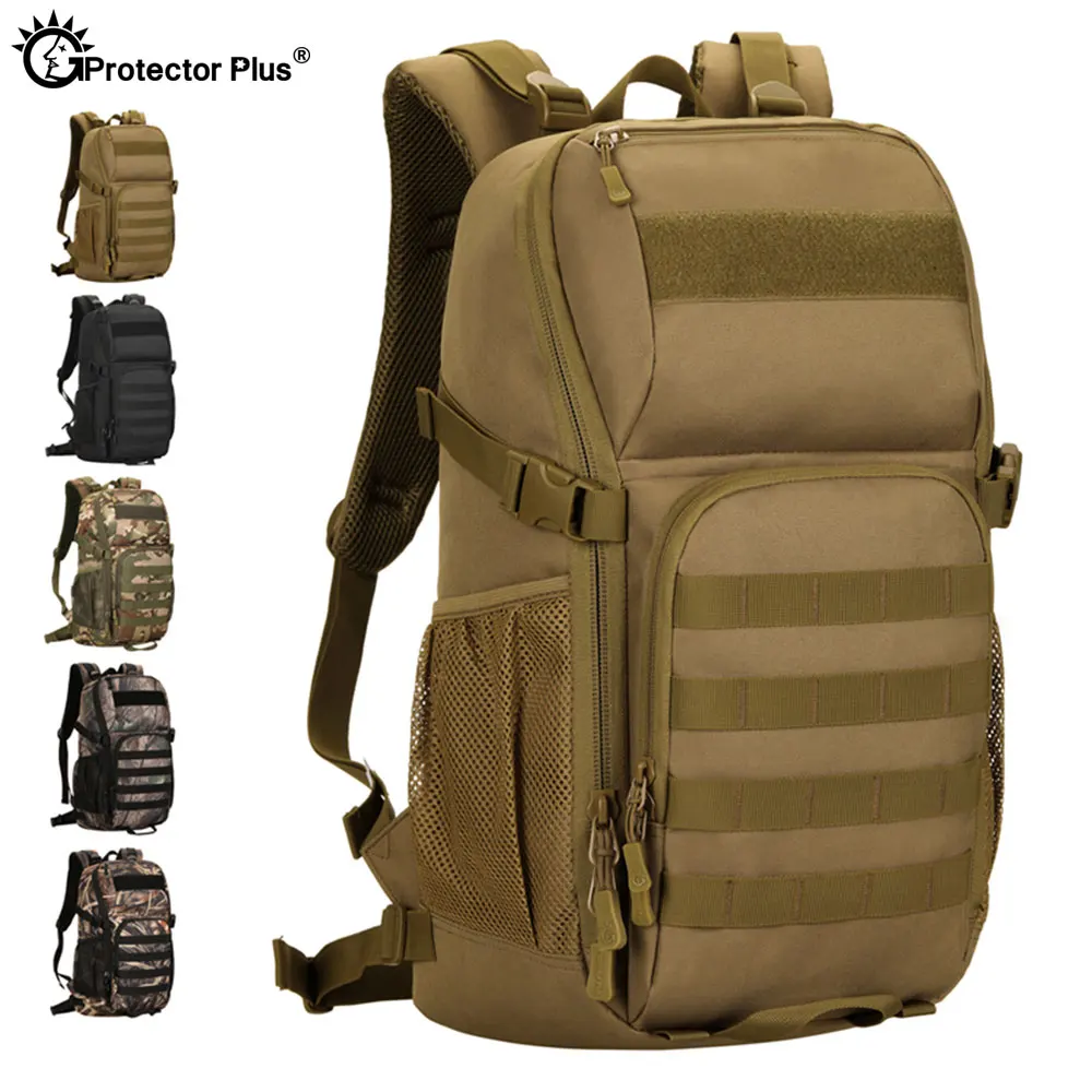 PROTECTOR PLUS 30L męski plecak taktyczny wodoodporny plecak treningowy na ramię polowanie Camping wielofunkcyjna torba Molle