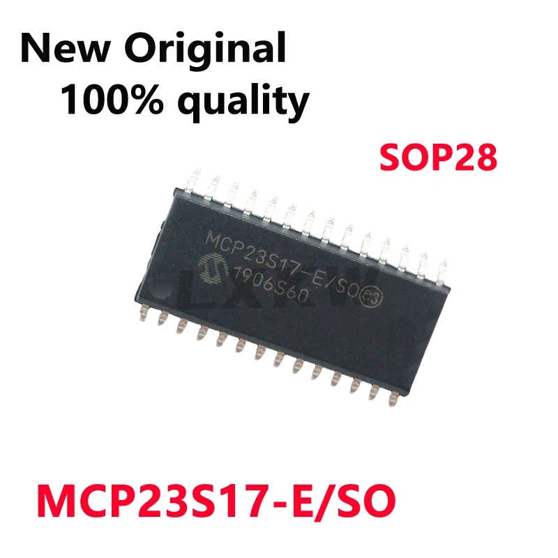 1/PCS New Original MCP23S17-E/SO MCP23S17T-E/SO MCP23S17 SOP28 I/O expander chip In Stock