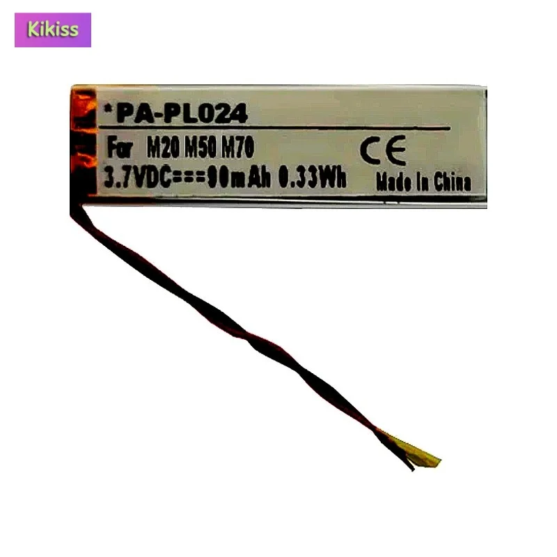 Replacement Earphone Battery For Explorer M20 M50 M70 M90 E10 E80 80 500 Bluetooth Headset LSSP371031AB 90mAh